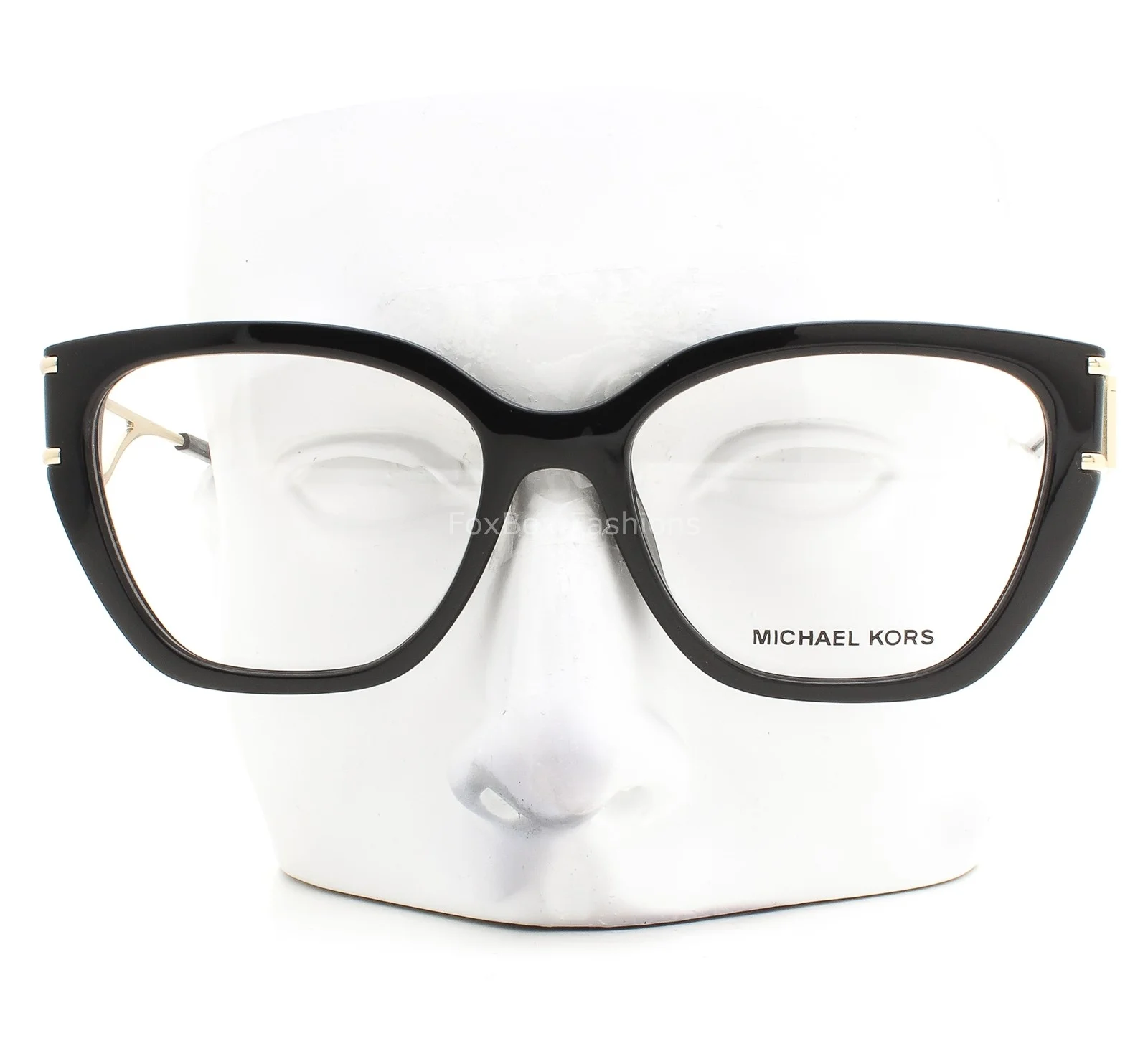 Michael Kors Bierzo Eyeglasses MK 4140U 3005 Glasses Black Pale Gold 54mm w/case 3