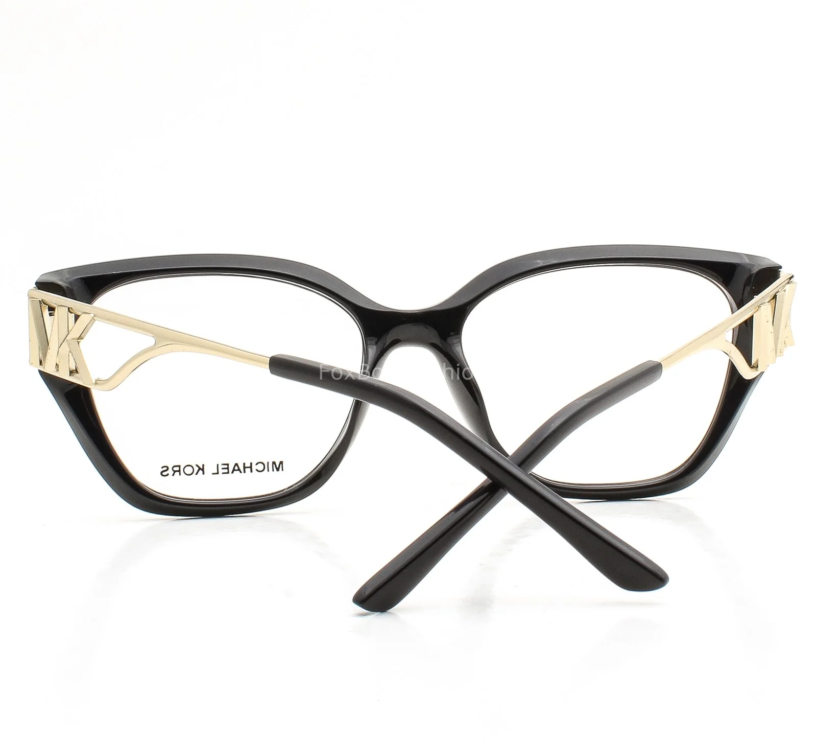 Michael Kors Bierzo Eyeglasses MK 4140U 3005 Glasses Black Pale Gold 54mm w/case 4