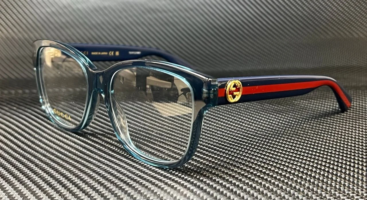 New Polo Ralph Lauren Men Rectangle Eyeglasses PH2117 5470 Transparent Blue 54mm 3