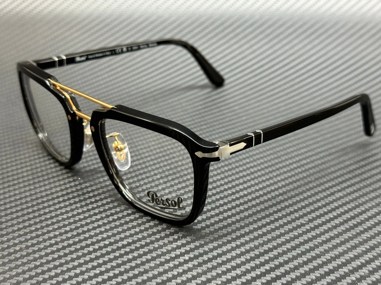 PERSOL PO0204V 95 Black Unisex 54 mm Eyeglasses