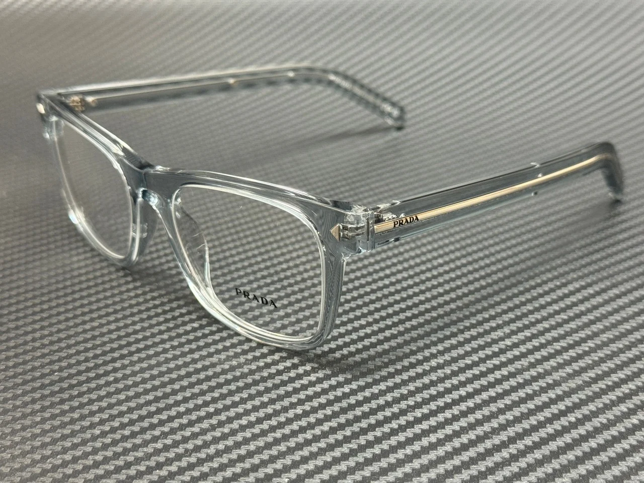 PRADA PR A13V 19T1O1 Transparent Azure Men